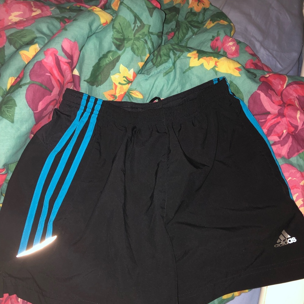 Adidas small running shorts
